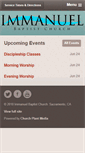 Mobile Screenshot of immanuelbc.net